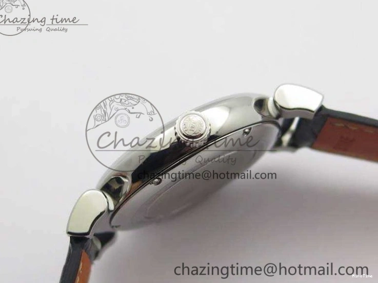 MIROTIME 0512 MoistureWicking Da Vinci IW356601 SS MKF 1:1 Best Edition Blue Dial On Black Leather Strap A 7233